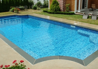 Piscina em vinil